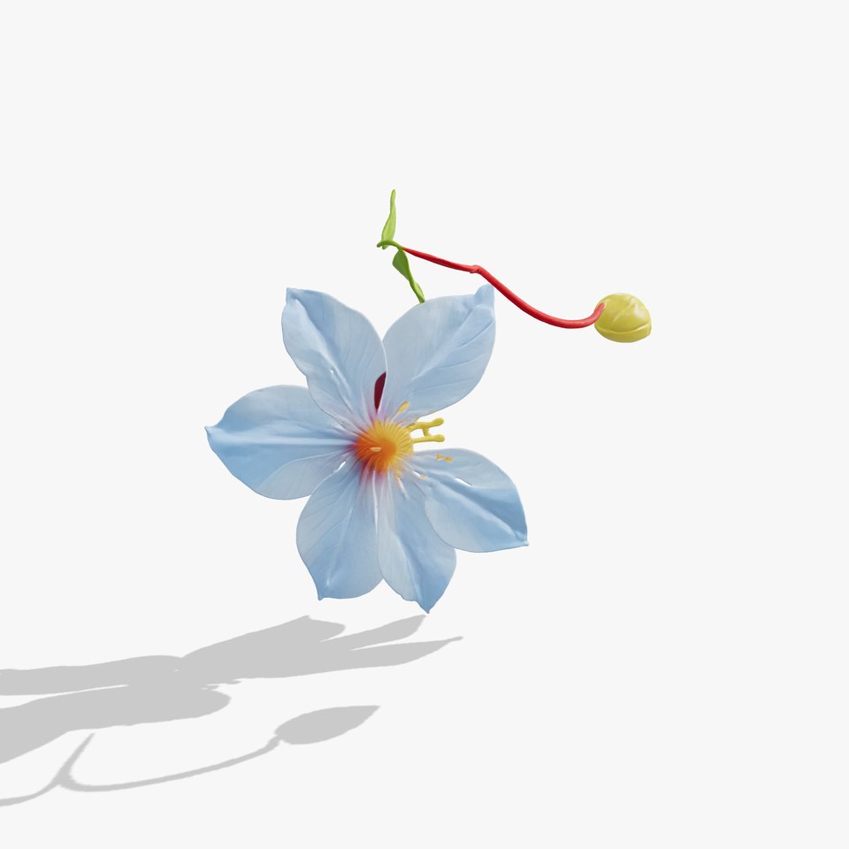 Clematis Vine Flower Model Pack
